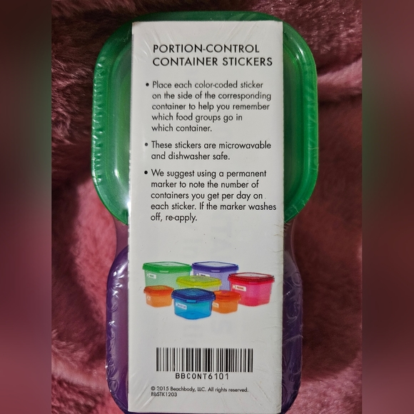 Portion Control 7-piece Container Kit - Picture 2 of 5